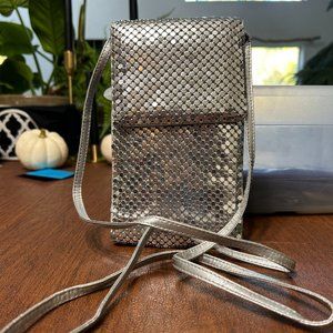Metallic, Bi-Fold Clutch